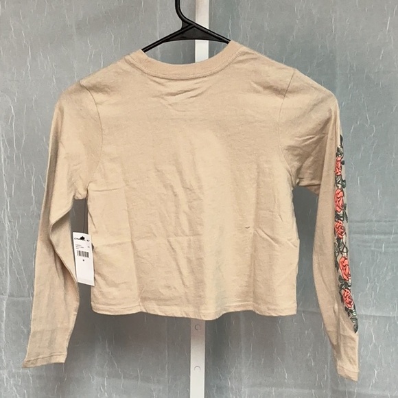 O’Neill Surf Floral Beige Long Sleeve Top for Girls - Picture 6 of 7